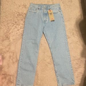 Levi Cropped 501 Jeans